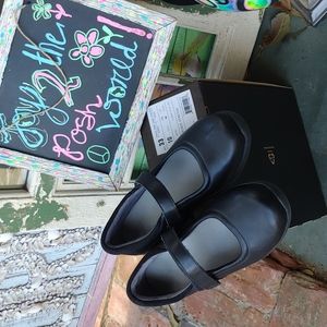 ANODYNE black stretch diabetic friendly shoes